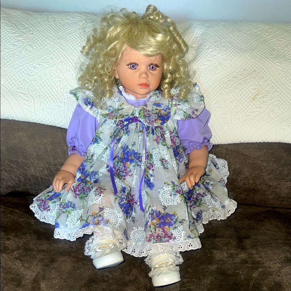 Lloyd Middleton collectible doll - signed